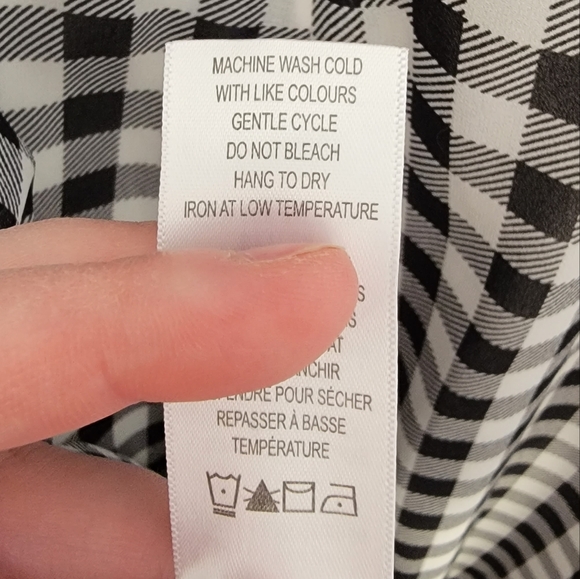 Ricki's, dress, size 16, black and white - Picture 4 of 5